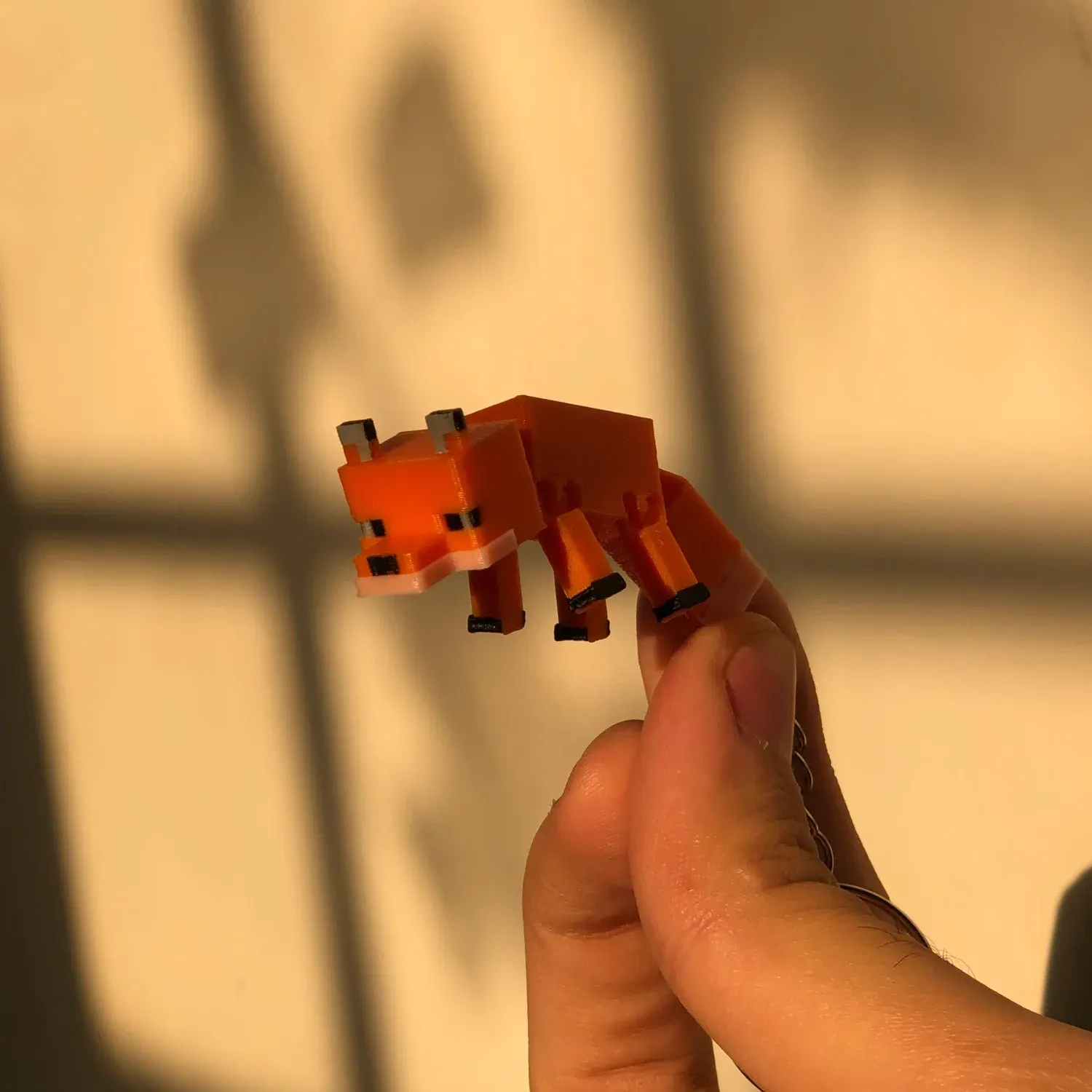 ميدالية ثعلب ماين كرافت